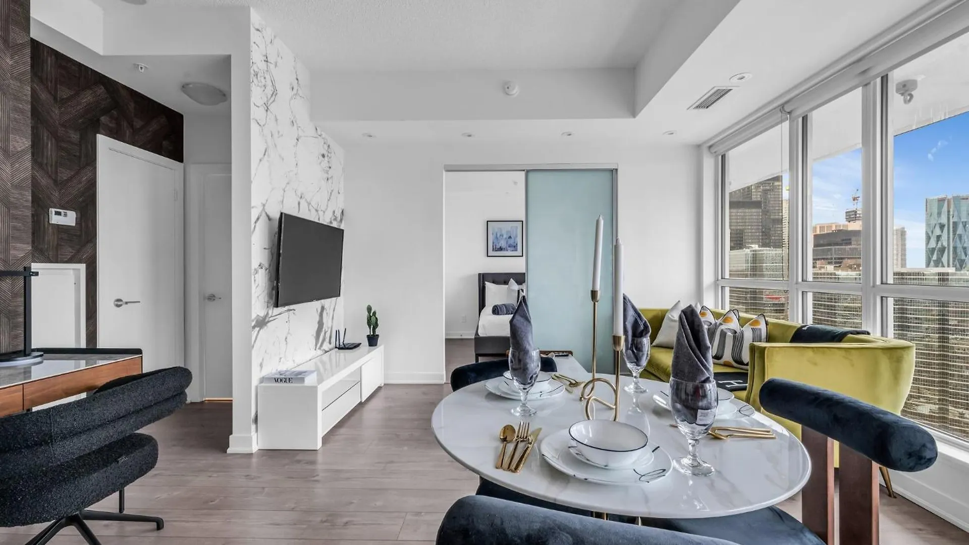 Apartamento Deluxe 1Br Suite With Bird'S Eye Cn Tower Views Toronto